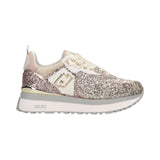 Sneakers donna platform full glitter
