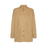 Camicia donna lunga in gabardina