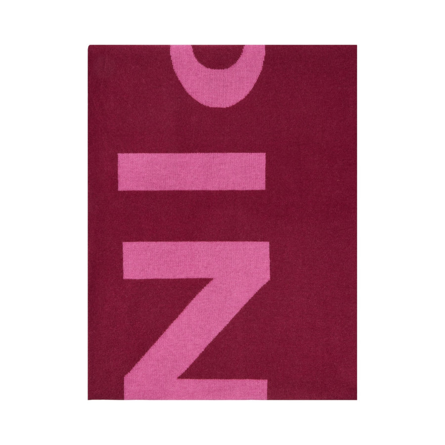 Sciarpa donna con logo lettering PINKO