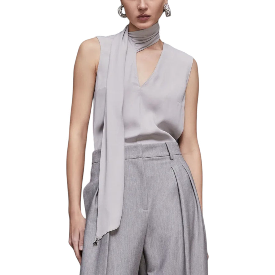 Blusa donna con fusciacca