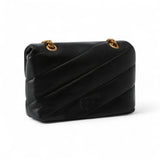 Borsa a tracolla piccola Baby Love Bag Puff in nappa trapuntata