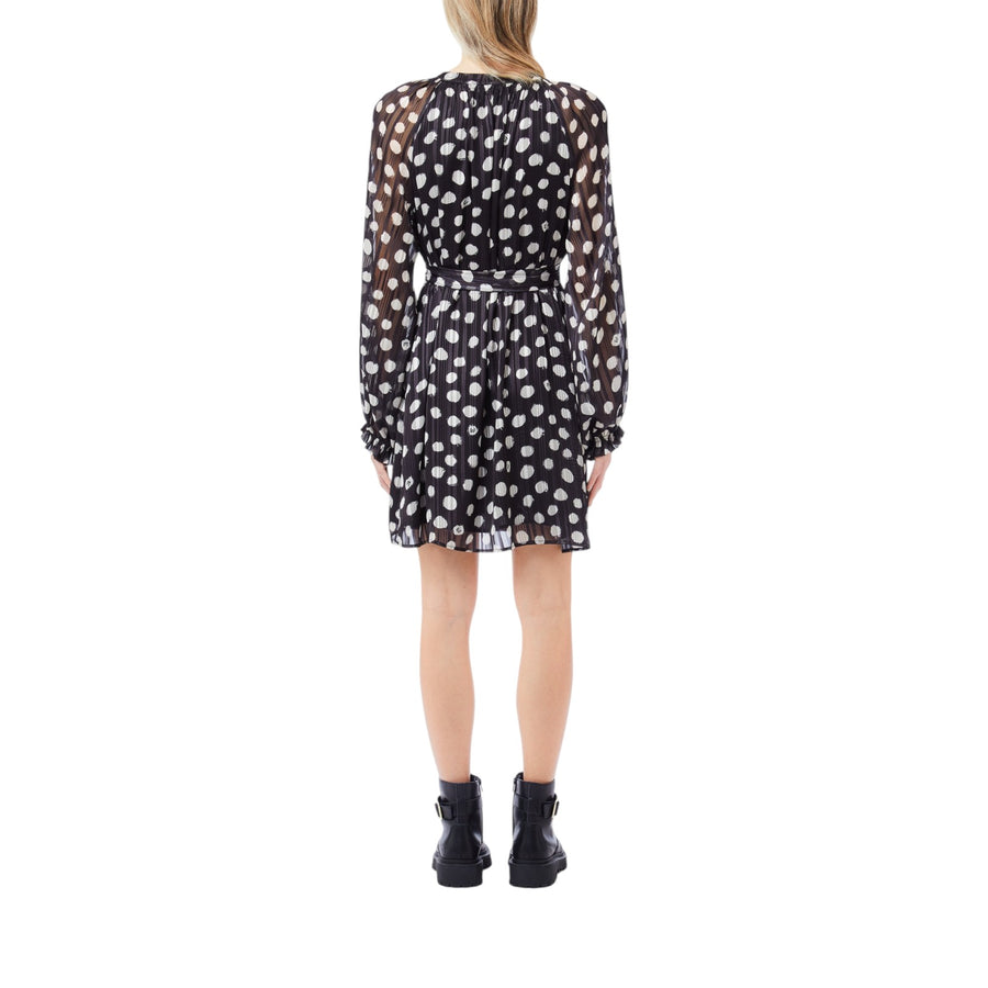 Abito donna a pois con cintura