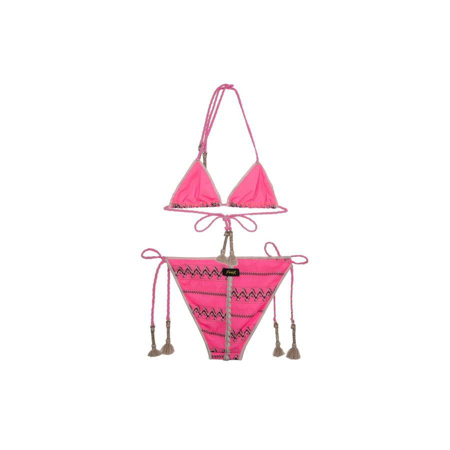 Bikini triangolo e slip laccetto regolabile ethos bimba