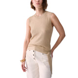 Top donna in maglia con fiocco