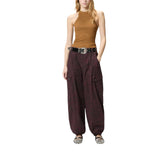 Top donna spalle scoperte allacciato al collo