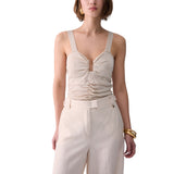 Top donna elegante in lurex®