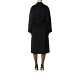 Cappotto donna in panno di misto lana double