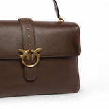 Borsa donna a spalla maxi Love Bag Slouchy in pelle