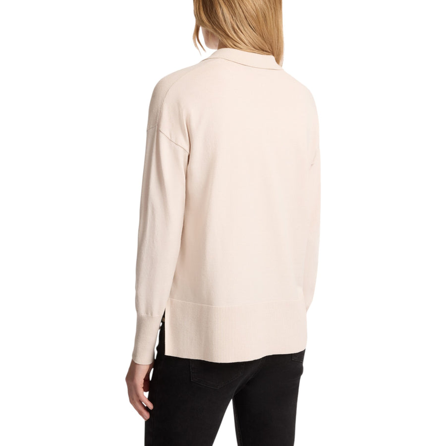 Maglia donna con colletto e bottoni