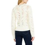 Maglia donna traforata con pietre gioiello