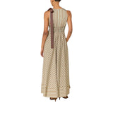 Abito donna lungo scollo V