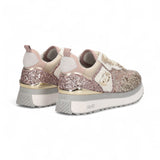 Sneakers donna platform full glitter