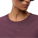 T-shirt donna con logo Love Birds
