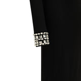 Abito donna in jersey con dettaglio gioiello