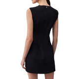 Abito donna  corto con borchie