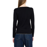 Maglia donna con scollo a V