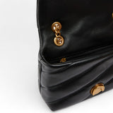 Borsa a tracolla piccola Baby Love Bag Puff in nappa trapuntata