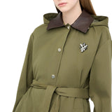 Parka donna con cappuccio