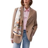 Blazer donna con foulard