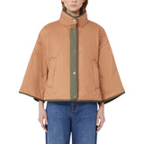 Giacca donna reversibile in tela antigoccia