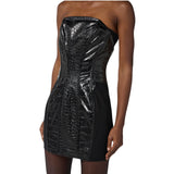 Abito donna con texture stampa cocco