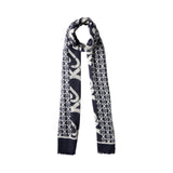 Stola donna in cotone stampato