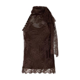 Top donna con schiena scoperta