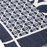 Stola donna in cotone stampato