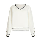 Maglia donna in misto seta