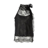Top donna con schiena scoperta
