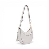 Borsa donna hobo media con charm