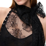 Top donna con schiena scoperta