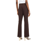 Pantaloni donna flare a vita alta