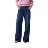 Jeans donna flare a vita alta