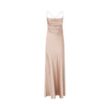 Abito donna  slipdress lungo in satin