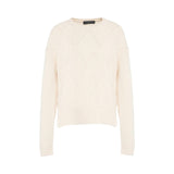 Maglia donna over con paillettes