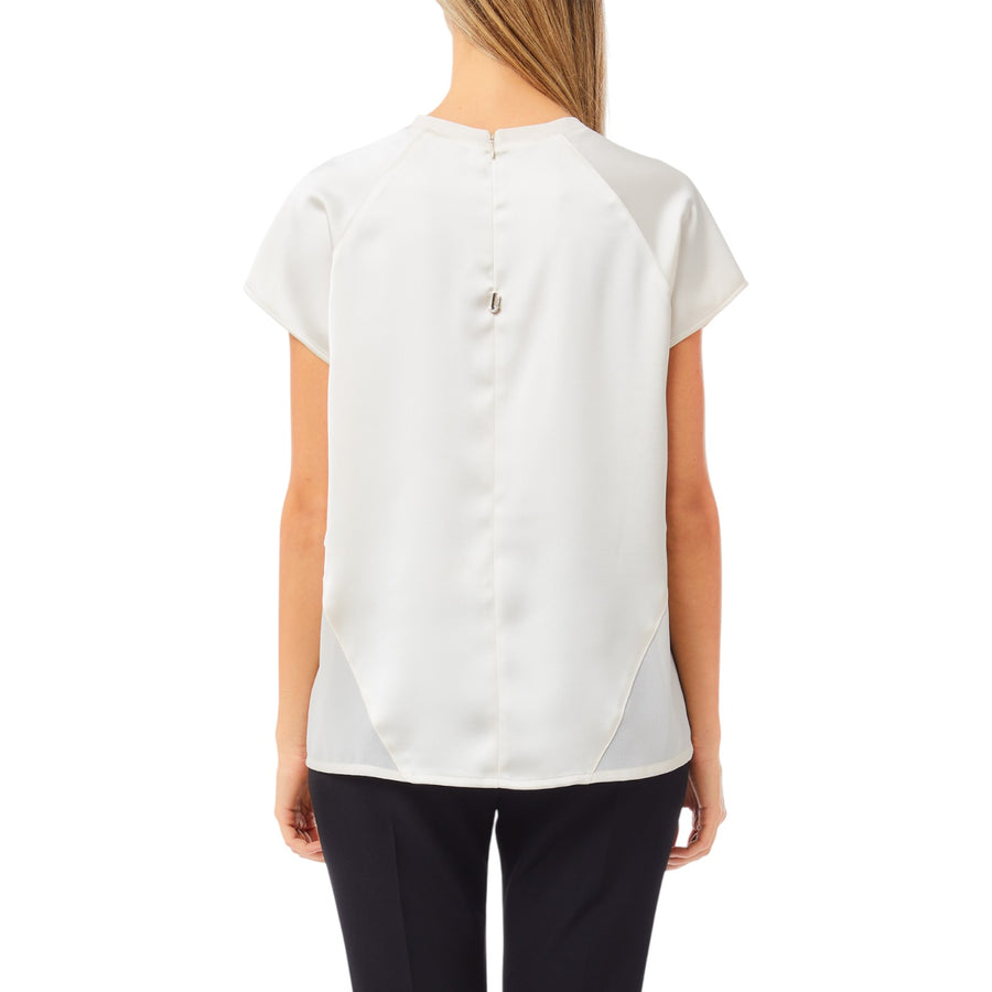 T-shirt donna in raso
