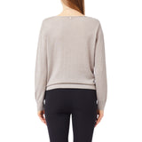 Maglia donna con nodo e collana