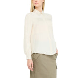 Camicia donna in crêpe de chine