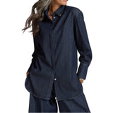 Camicia donna in chambray