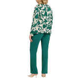 Giacca donna in jersey stampato