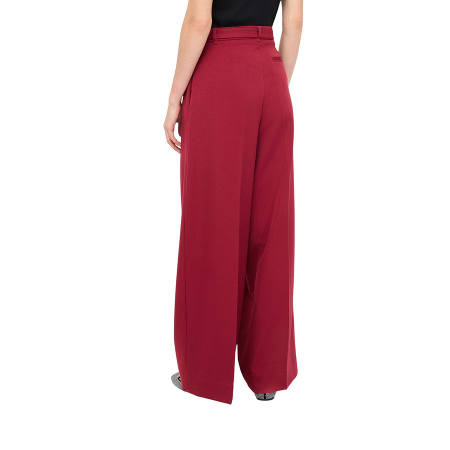 Pantaloni donna palazzo con cintura
