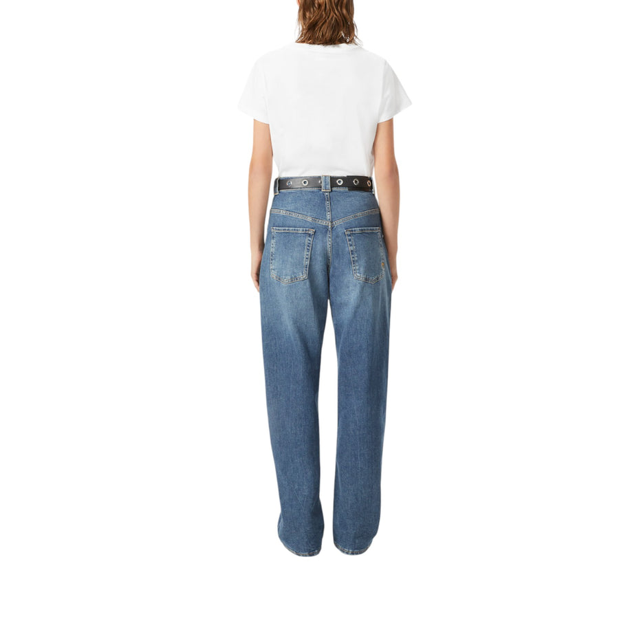 T-shirt donna mini logo PINKO