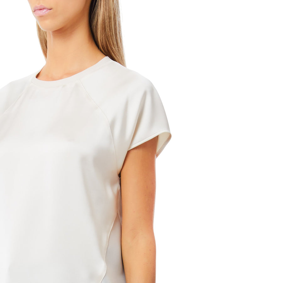 T-shirt donna in raso