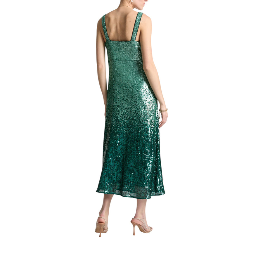 Abito donna lungo full paillettes