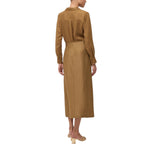 Gonna donna in misto lino