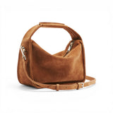 Borsa donna a spalla Contemporary Hobo piccola in suede