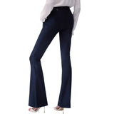 Pantaloni donna  flare in jersey
