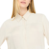 Camicia donna in crêpe de chine