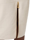 Gonna donna con texture stampa cocco